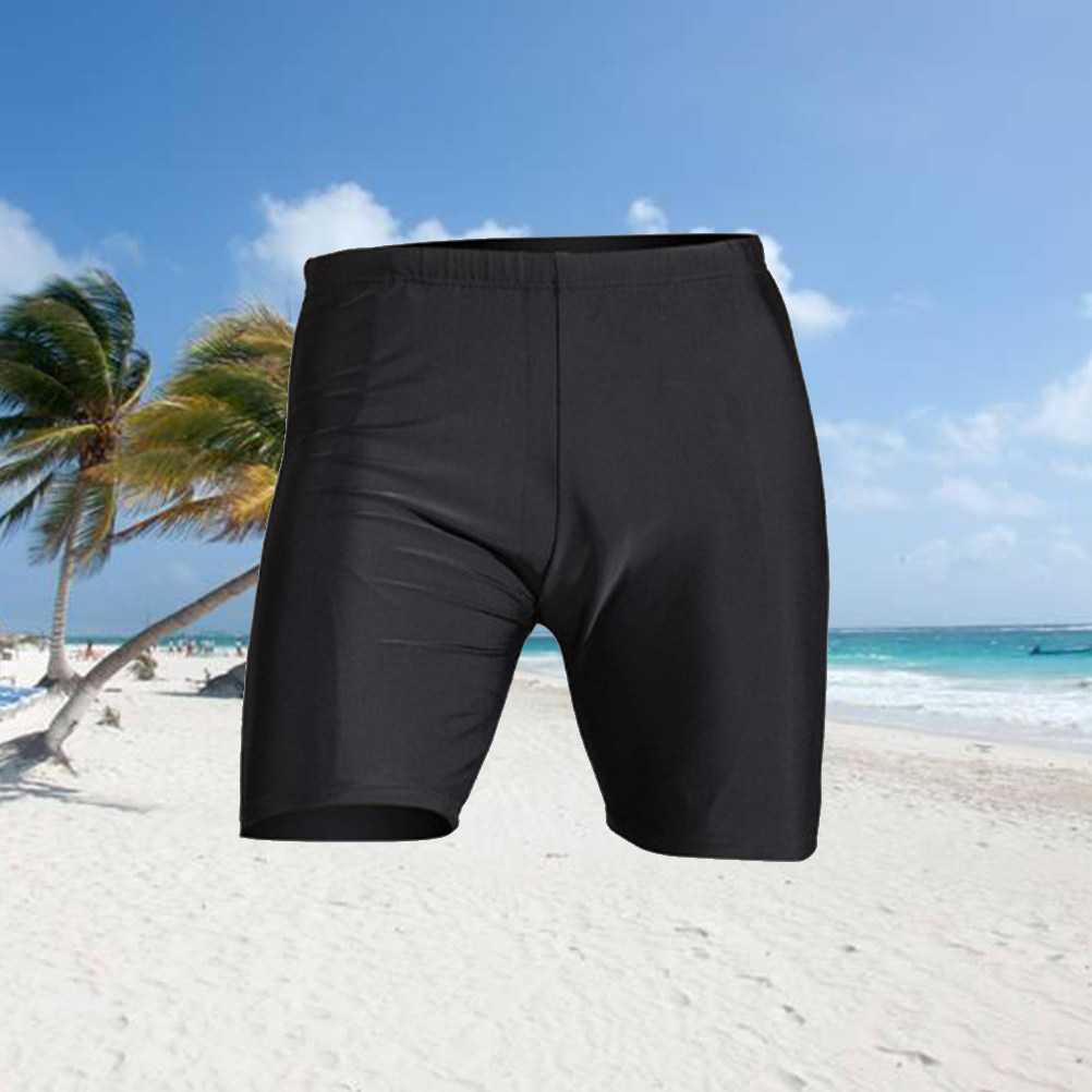 Men Black Nylon Compression Sw - Compression Shorts Athletes ulasan dan harga