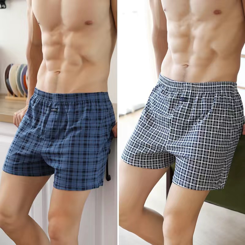 1/2/3/4PCS Plus Size M-XXXL Co - Boxer Brief Pack Cotton ulasan dan harga